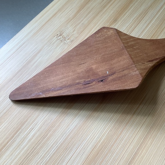 🆕Handcrafted Handmade Wood Pie Server - Picture 4 of 6